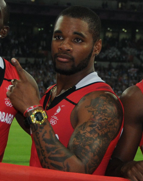 Keston Bledman list top 20 fastest men 100 Meters Keston Bledman